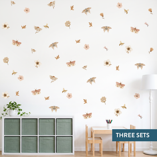 Wings & Blooms Decal Set