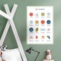 2D Shapes Wall Decal - Arlo and Co