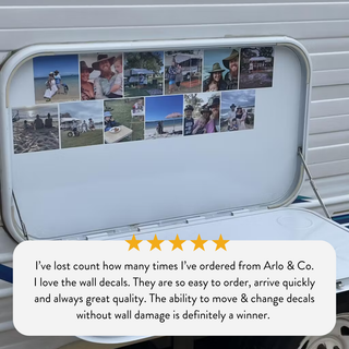 Square Photo Decal Set - 10cm - Arlo and Co