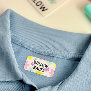 Iron On (PATTERN) Name Labels