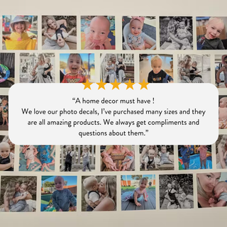 Square Photo Decal Set - 15cm - Arlo and Co