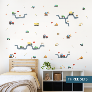 Truck Wall Decal Set