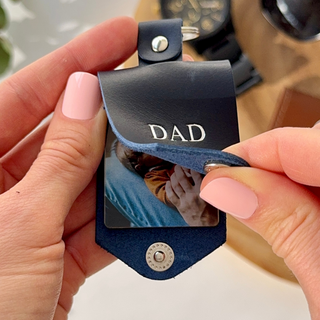 Monogram Photo Keytag - Arlo and Co