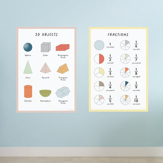 3D Objects Wall Decal - Arlo & Co