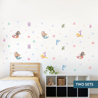 Mermaid Wall Decal Set