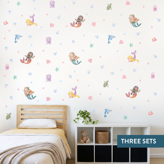 Mermaid Wall Decal Set