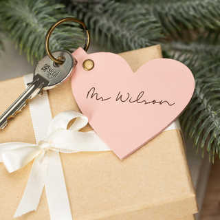 Heart Leather Keytag - Arlo and Co