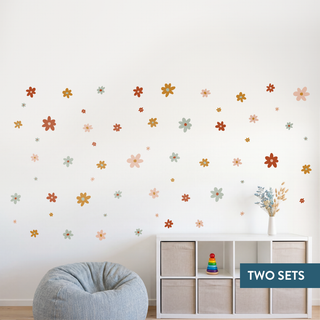 Bloom Decal Set - earth tones