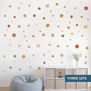 Bloom Decal Set - earth tones