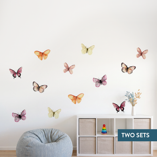 Large Butterfly Wall Decals