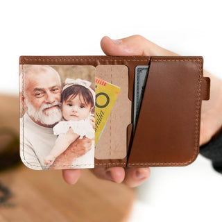 Photo Leather Wallet - Arlo and Co