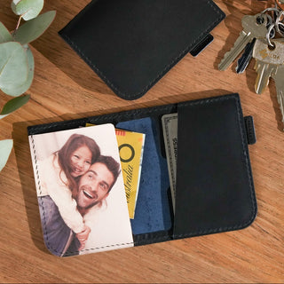 Photo Leather Wallet - Arlo and Co