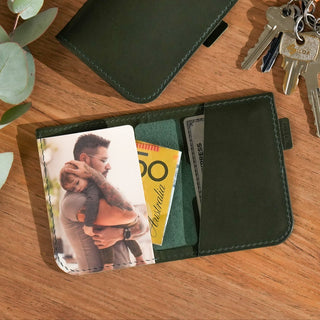 Photo Leather Wallet - Arlo and Co
