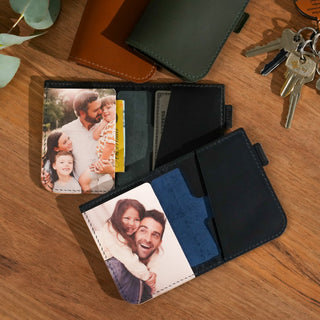 Photo Leather Wallet - Arlo and Co