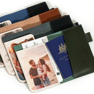 Photo Leather Passport Holder - Arlo and Co