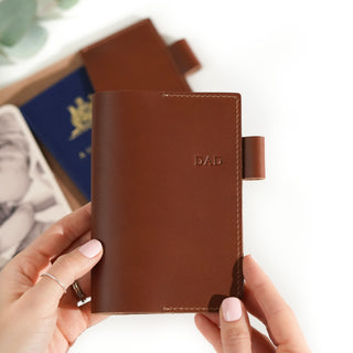 Photo Leather Passport Holder - Arlo and Co