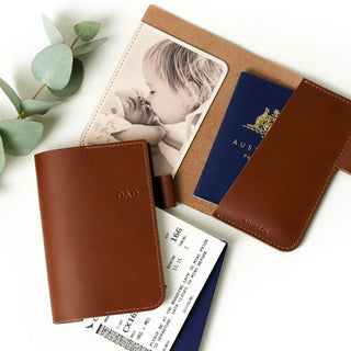 Photo Leather Passport Holder - Arlo and Co