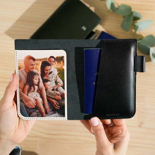 Photo Leather Passport Holder - Arlo and Co