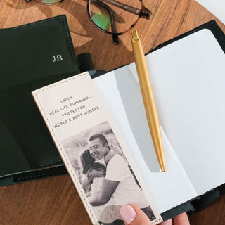 Personalised A6 Leather Notebook - Arlo and Co