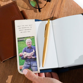 Personalised A6 Leather Notebook - Arlo and Co