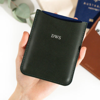 Personalised Passport Sleeve for Him - Arlo and Co