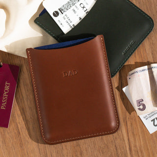 Personalised Passport Sleeve for Him - Arlo and Co