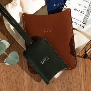 Personalised Passport Sleeve for Him - Arlo and Co