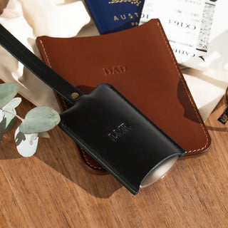 Leather Luggage Tag for Him - Arlo and Co
