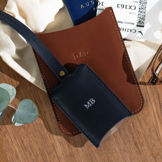 Leather Luggage Tag for Him - Arlo and Co