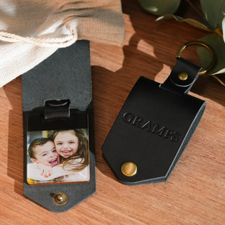 Monogram Photo Keytag - Arlo and Co