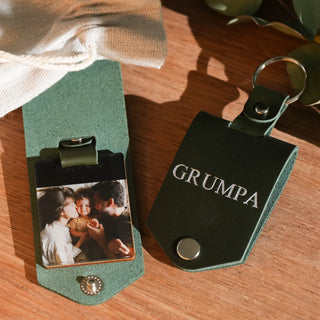 Monogram Photo Keytag - Arlo and Co