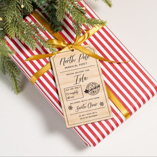 North Pole Gift Tag - Arlo and Co
