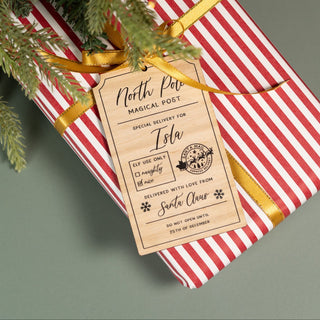 North Pole Gift Tag - Arlo and Co