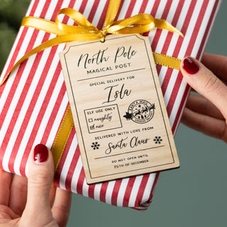 North Pole Gift Tag - Arlo and Co