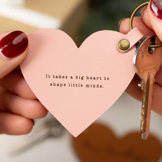 Heart Leather Keytag - Arlo and Co