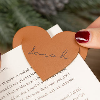Heart Leather Page Keeper - Arlo and Co