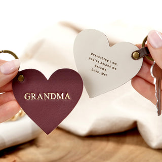 Heart Leather Keytag - Arlo and Co