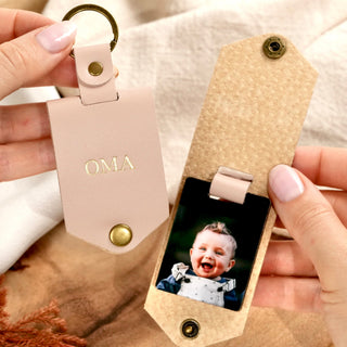 Monogram Photo Keytag - for Her - Arlo and Co