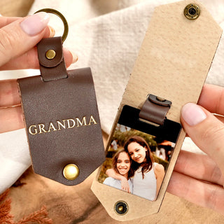 Monogram Photo Keytag - for Her - Arlo and Co