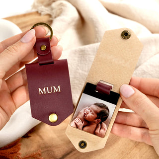 Monogram Photo Keytag - for Her - Arlo and Co