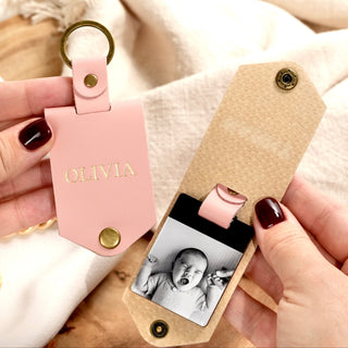 Monogram Photo Keytag - for Her - Arlo and Co