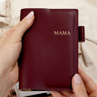 Personalised A6 Leather Notebook for Her - Arlo and Co