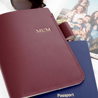 Photo Leather Passport Holder for Her - Arlo and Co