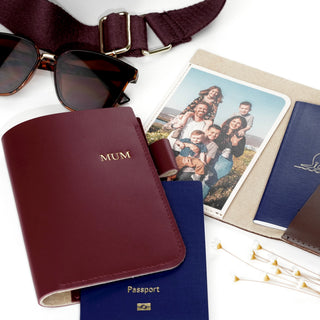 Photo Leather Passport Holder for Her - Arlo and Co
