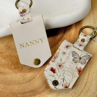 Monogram Photo Keytag - Wildflower - Arlo and Co