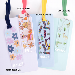 Personalised Acrylic Bookmark