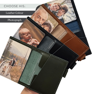 Photo Leather Wallet - Arlo and Co