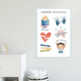 Calming Techniques Wall Decal - Arlo and Co