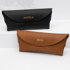 Personalised Leather Glasses Case - Arlo and Co