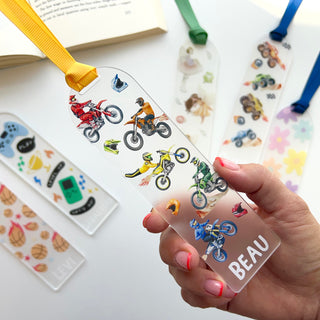 Personalised Acrylic Bookmark - Arlo and Co